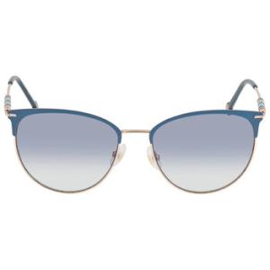 Gradient Dark Green Square Sunglasses CH 0037S 0PEF08