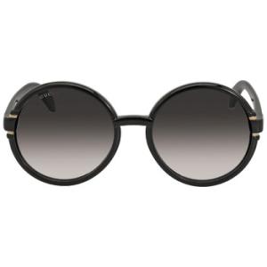 Gradient Grey Round Sunglasses GG1067S 001