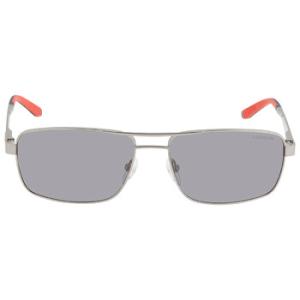 Gray Flash Silver Rectangular Sunglasses CARRERA 8011S 0R81DY