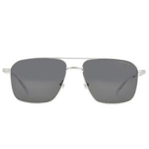 Gray Rectangular Sunglasses MB0278S 001