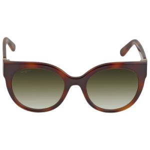 Green Cat Eye Sunglasses SF1031S 214