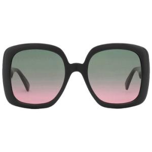 Green Gradient Square Sunglasses GG0713S 002