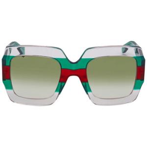 Green Gradient Square Sunglasses GG0178S 001