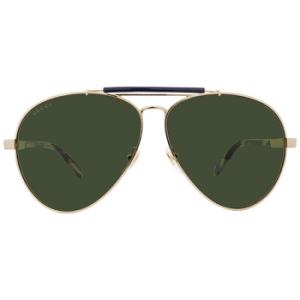 Green Pilot Sunglasses GG1287S 003