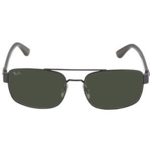 Green Rectangular Sunglasses RB3687 00231