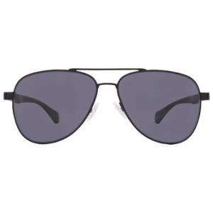 Grey Blue Pilot Sunglasses BOSS 1077S 0003IR