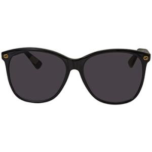 Grey Cat Eye Sunglasses GG0024S 001