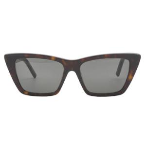 Grey Cat Eye Sunglasses SL 276 MICA 033
