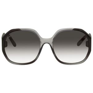 Grey Gradient Butterfly Sunglasses SF943S 007