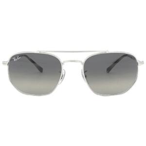 Grey Gradient Irregular Sunglasses RB3707 00371