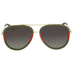 Grey Gradient Pilot Sunglasses GG0062S 003
