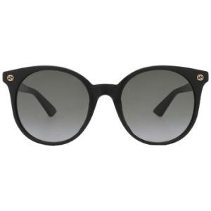 Grey Gradient Round Sunglasses GG0091S 001