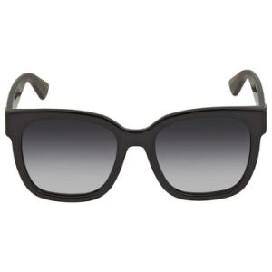 Grey Gradient Square Sunglasses GG0034SN 002