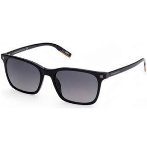 Grey Gradient Square Mens Sunglasses EZ0181 01B