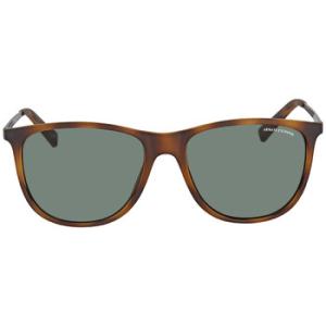 Grey Green Square Sunglasses AX4047SF 802971