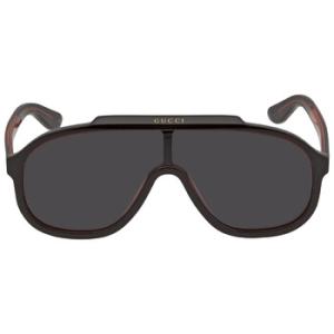 Grey Mirror Shield Sunglasses GG1038S 001