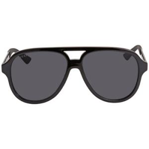 Grey Pilot Sunglasses GG0688S 001