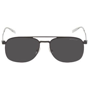 Grey Pilot Sunglasses MB0143S 001