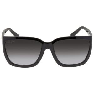 Grey Rectangular Sunglasses SF1018S 001
