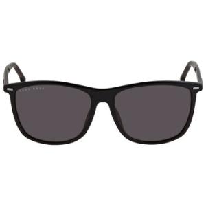 Grey Rectangular Sunglasses BOSS 1215FSK 0807IR