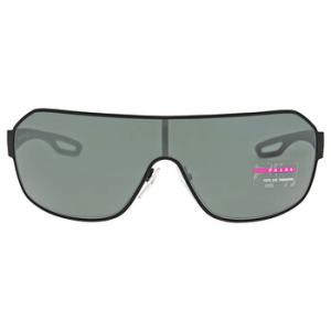 Grey Shield Sunglasses PS 52QS DG01A1