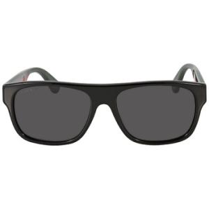 Grey Square Sunglasses GG0341S 001