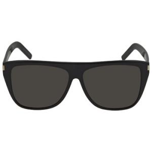 Grey Square Sunglasses SL 1 SLIM 001