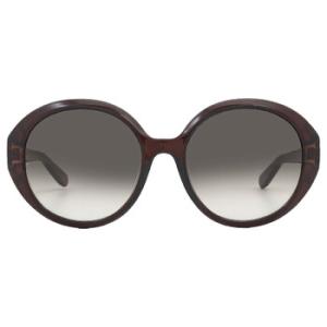 Grey gradient Oval Sunglasses SF1067S 210