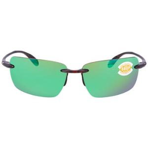 Gulf Shore Green Mirror Polarized XLarge Fit Sunglasses GSH 10 OGMP