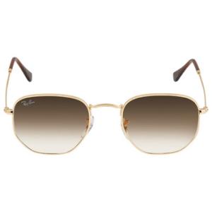 Hexagonal Light Brown Gradient Sunglasses RB3548 00151