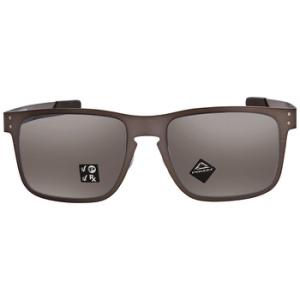 Holbrook Metal Prizm Black Polarized Square Sunglasses OO4123 412306