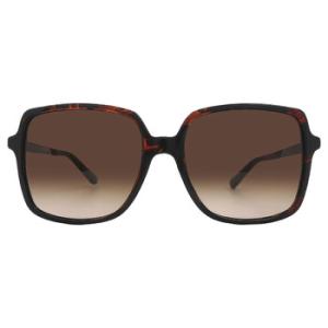 Isle Of Palms Brown Gradient Square Sunglasses MK2098U 378113