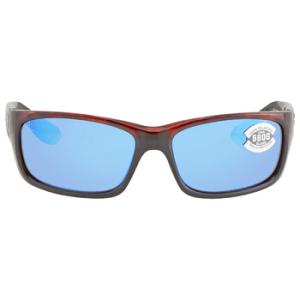JOSE Blue Mirror Polarized Glass Sunglasses JO 10 OBMGLP