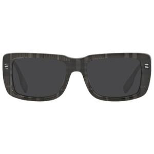 Jarvis Dark Gray Rectangular Sunglasses BE4376U 380487