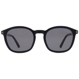Jayson Polarized Smoke Oval Sunglasses FT1020N 01D
