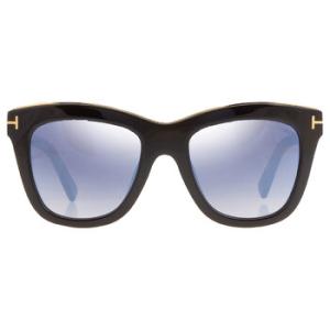 Julie Mirrored Smoke Cat Eye Sunglasses FT0685 01C