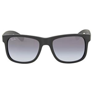 Justin Classic Grey Gradient Rectangular Sunglasses RB4165 6018G