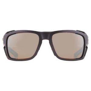 KING TIDE 8 Copper Silver Mirror Polarized Glass Wrap Sunglasses 6S9111 911103