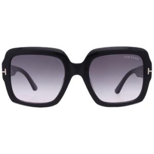 Kaya Smoke Gradient Square Sunglasses FT1082 01B