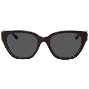 Lake Como Dark Grey Solid Cat Eye Sunglasses MK2154 370687