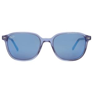 Leonard Blue Mirror Square Sunglasses RB2193 6638O4