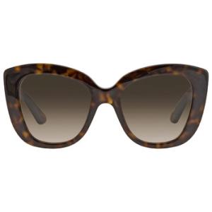 Light Brown Butterfly Sunglasses GG0327S 002