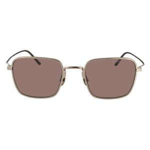 Light Brown Square Titanium Sunglasses PR 54WS 06Q06I