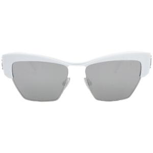 Light Gray Mirrored Silver Cat Eye Ladies Sunglasses DG4415 33126G