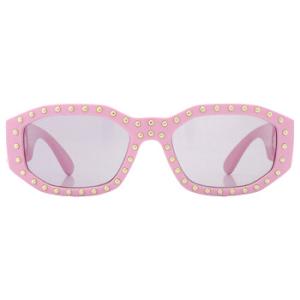 Light Grey Geometric Sunglasses VE4361 539687