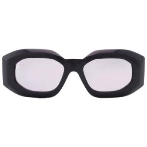 Light Grey Mirrored Silver Irregular Sunglasses VE4425U 54226G