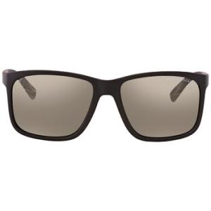 Light brown mirror dark gold Square Sunglasses AX4041SF 80625A