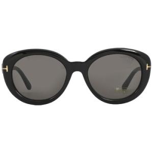 Lily Smoke Oval Sunglasses FT1009 01A