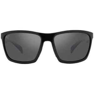 Makoa Neutral Grey Wrap Sunglasses 80402