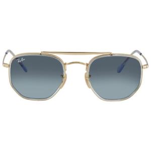 Marshal II Blue Gradient Geometric Sunglasses RB3648M 91233M